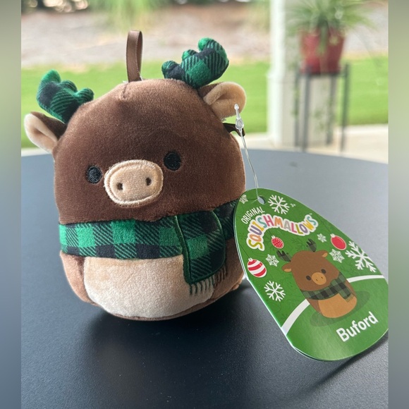 Original Squishmallow Buford Moose Christmas Edition Plush - Picture 1 of 6